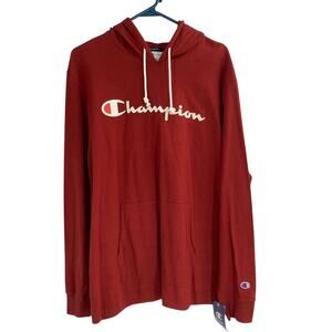 Champions Heavy Weight Jersey Red Hoodie Men’s Large NEW